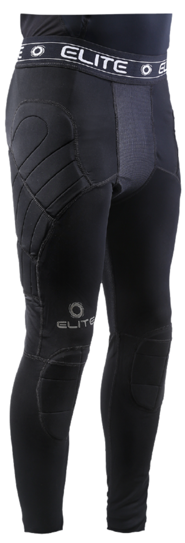 Elite Sport Body Shield Padded Compression Keeperbroek - Zwart