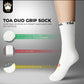 Kopie van TOA lijn Duo Grip sokken - zwart